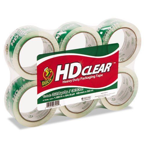 Henkel cs556pk heavy-duty carton packaging tape, 1.88 x 55 yds., 6 rolls, clear for sale