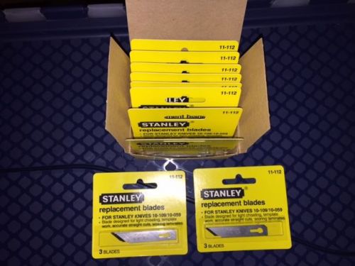 Stanley 11-112 Replacement blades Lot of 150