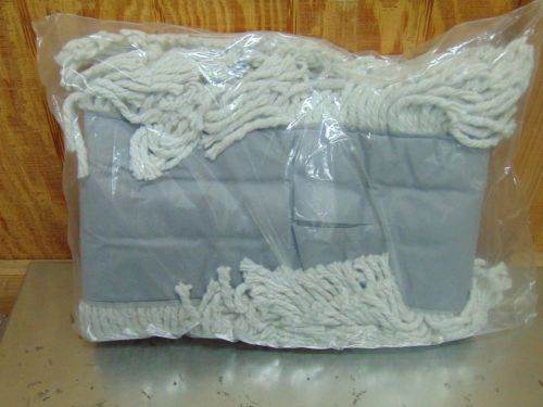(12) Wilen E-Line Tie-Free Disposable Untreated Dust Mop Head 36&#034; x 5&#034; C414036