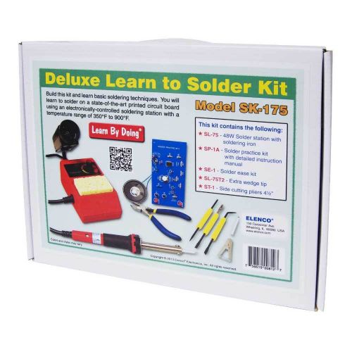 Elenco Deluxe Learn to Solder Kit