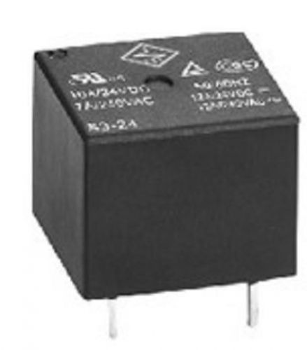 Relay, 12V coil, contacts 10A/240VAC for 5 pieces
