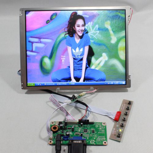 VGA Lcd controller board 10.4inch 800x600 Led backlight lcd replace G104SN03 V1