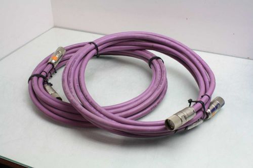 Lot of 2 SAB Brockskes Servo Feedback Cable S-PB-634 Profibus-DP Cables 20&#039;