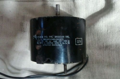 Good old used Fasco 115 volt .75 amp HVAC  Model D74 Fan/Blower motor