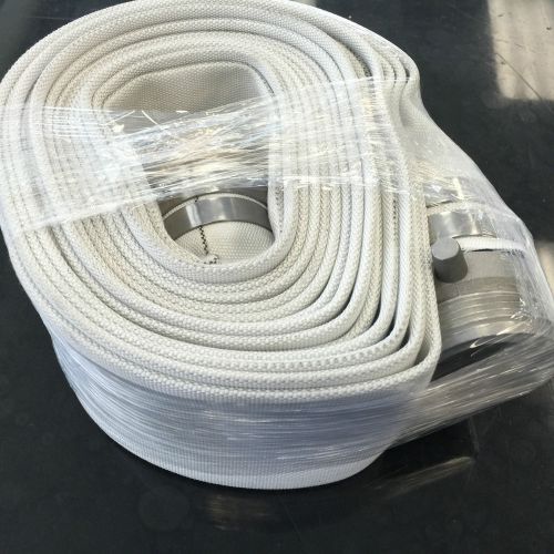 2-1/2&#034; x 25&#039; mill hose assembly w/ nst (nh) female and male couplings for sale