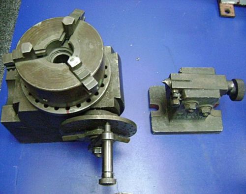 Vertical / Horizonta Universal Dividing Head with 3-Jaw Chuck with Tail Stock