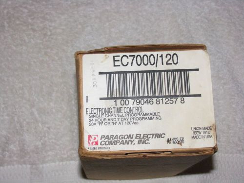 Paragon Electric Co. EC7000/120 Single Channel Electronic Time Control