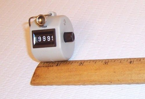 Marathon Tally Handheld Counter, 4 Digit (9999) w/ re-set dial Government Specs