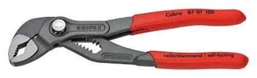Knipex 6&#034; Cobra Water Pump Plier Adjustable Jaw Type: Self-Gripping Jaws 870150