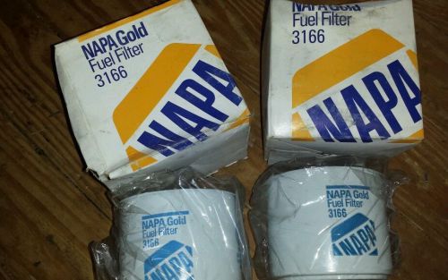 L@@k!!! NAPA GOLD 3166 FUEL FILTER lot of ( 2 )  *NEW IN A BOX*