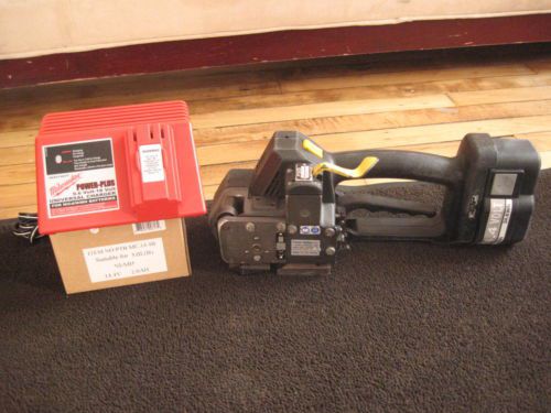 Fromm 5/8&#034; Strapping Tool Model P325 Battery Operated Signode Orgapack 14v #6