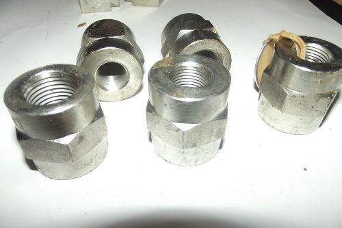 Lot Of 5 EATON 3/8&#034;x1/2&#034; Hydraulic Hose Adapters NEW