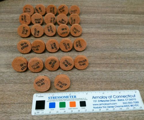 Set of  27  mounted grinding stones with a 1/2&#039;&#039; threaded shank for sale