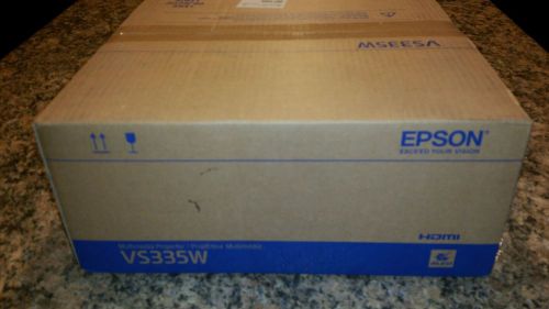 Epson Projector VS335W WXGA 3LCD HD Projector with HDMI Unopened New Sealed