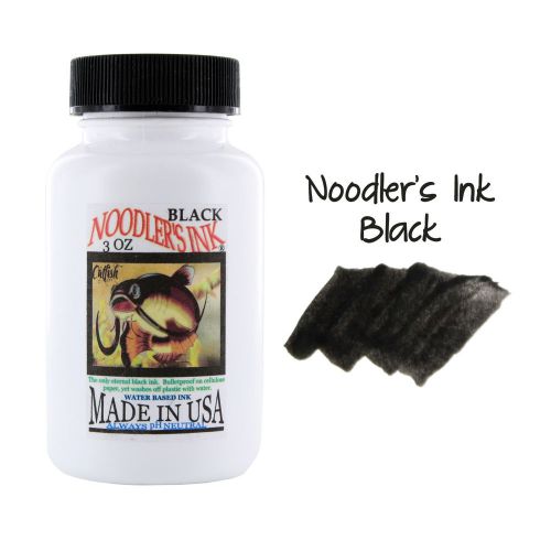 Noodler&#039;s Ink Fountain Pen Bottled Ink, 3oz - Bulletproof Black