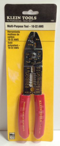 Klein Tools 1002 Multi-Purpose Electrician&#039;s Tool for 10-22 AWG Wire NEW! USA