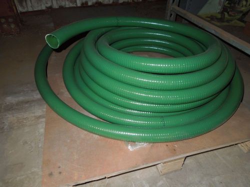 SUCTION HOSE 2&#034; I.D.  2.30 O.D. GREEN 85 PSI RATED  100 FT ROLL  &lt;GRCL200ROLL