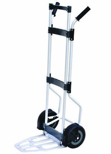 Milwaukee hand trucks 33898 aluminum fold up truck with dual handles for sale
