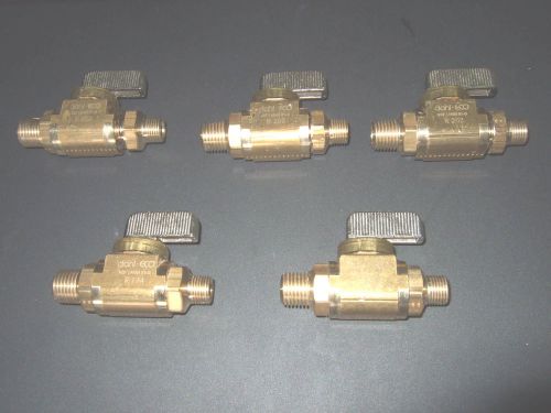 Lot of 5 Dahl retrofit valves + fittings