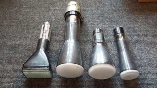 Lot of (4) Small CRT Tubes - RCA JAN 3BP1 &amp; 2AP1 / Heyer A32253 / Tek 154051900