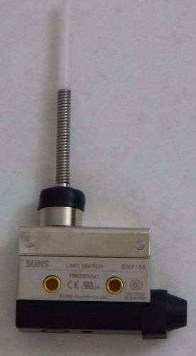 NOS Genuine SUNS SN7166 Wobble Limit Stick Mini Enclosed Limit Switch NEW Part