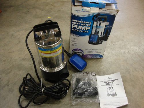 Pacific Hydrostar 3/4 HP Submersible Dirty Water Pump
