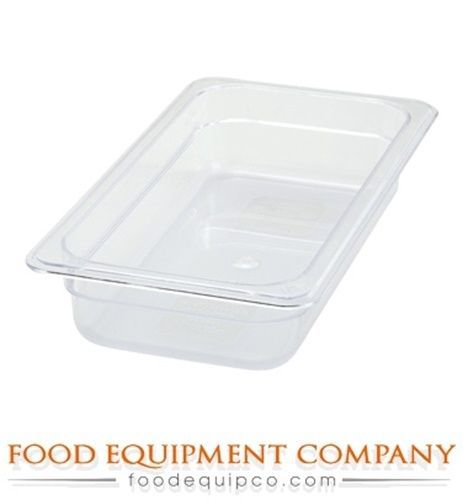 Winco SP7302 Poly-Ware™ Food Pan, 1/3 size, 2.5&#034; deep - Case of 24