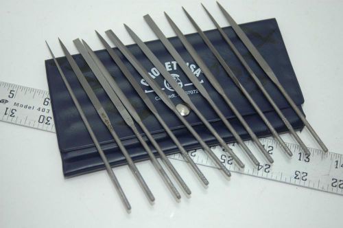 Needle File Set Grobet Cut 4  12 Piece 31.677 Aviation Tool Jewelry