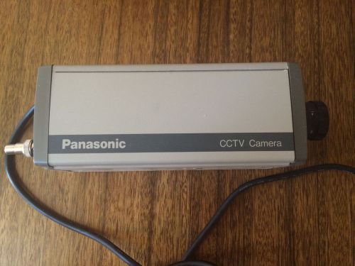 Panasonic CCTV Camera Model No. WV-1410, with 16 mm tv lens