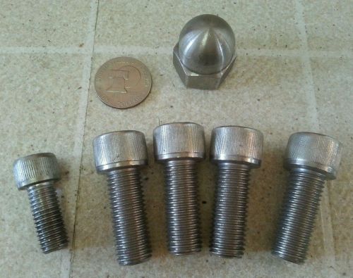 IKA Works Dispax Reactor Parts - Crown Nut and Allen Head Bolts MHD-2000 DR-2000