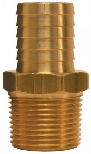 DIXON BN21 1/4 inch Hose Barb X 1/8&#034; M-NPT - Male Insert Brass Hose Fitting