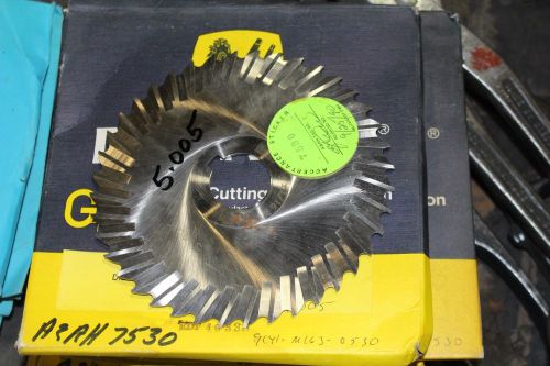 New morse cutting tool side tooth metal slitting saw dia 5&#034; 1&#034; hole edp# 40338 for sale