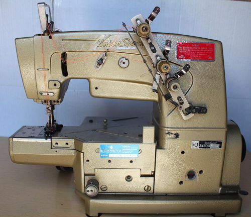 UNION SPECIAL 34700 KF16 2-Needle 3-Thread Coverstitch Industrial Sewing Machine