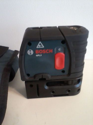 Bosch gpl-3 3-beam self-leveling alignment laser level for sale