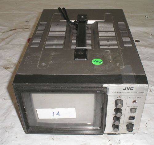 JVC TM-41AU Color Video Monitor Hand Held Portable Single Screen