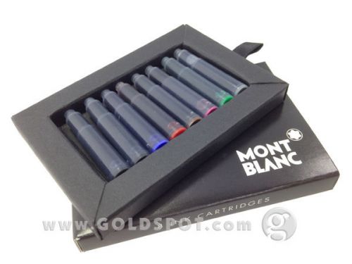 Montblanc Fountain Pen Ink Cartridges Multi-Color 8 pack