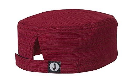 Chef Works HB003-REF-0 Harlem Cool Vent Beanie, Red
