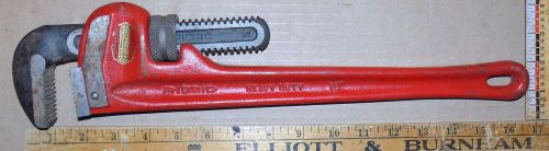Ridgid 18&#034; heavy duty pipe wrench for sale