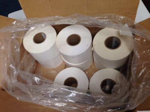 03-02-1764 2.4&#034; x 1&#034; Direct Thermal Labels Lot of 8 full rolls + 1 partial roll