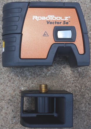 Robotoolz rt-7610-5e self-leveling 5-beam level, square and plumb laser (used) for sale