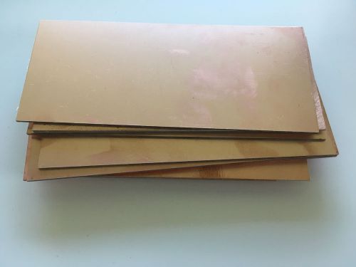 16 x double sided copper clad PCB FR-4 .020&#034; - .062&#034; thick &amp; 2&#034;x4&#034; - 4&#034;x7&#034;
