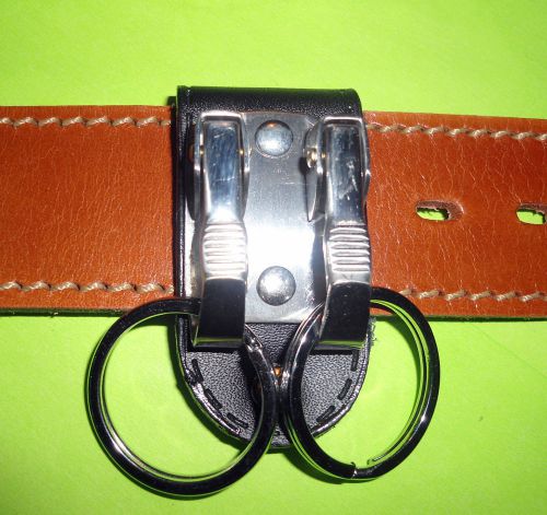 Double  clip  belt key holder for sale