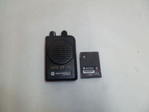 Working Motorola Minitor V Stored Voice Fire EMS Pager 151-158.9 MHz VHF b