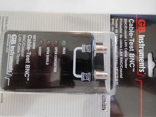 GB INSTRUMENTS BNC CABLE TESTER GET-4000