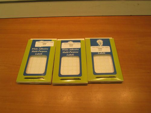 White  Adhesive Labels