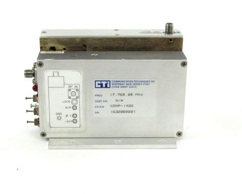 CTI XDMP-1435, Phase Locked Oscillator SMA/F, 17,760.00 MHz