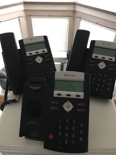 LOT X3 Polycom SoundPoint IP 330 SIP VoIP IP330 Business Phone System