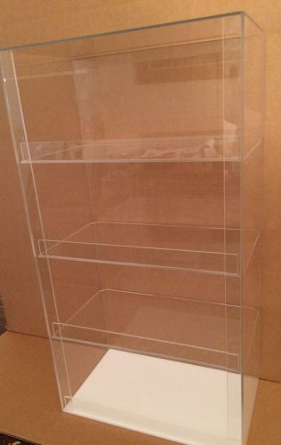 Acrylic display case 12&#034; x 7&#034;x 20.5&#034; tall  convenience store counter top display for sale