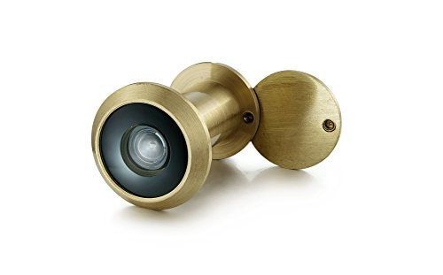 Togu TG3016YG-SC Brass UL Listed 220-degree Door Viewer with Heavy Duty Privacy
