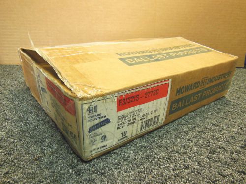 CASE OF 10- Howard Industries electronic ballast E3/32IS-277SC 277V